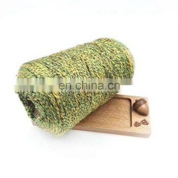 5NM/1 Polyester and Acrylic Blended Slub Yarn for Handknitting Yarn photo-3