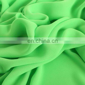 Chinese Supplier 75D Polyester Moss Crepe Fabric Soild Color High Quality Moss Crepe Fabric photo-2