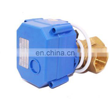 TF CWX-15Q 3-way Mini Control Motorised Ball Valve for Water Treatment,HAVC,automatic Control,water Filter