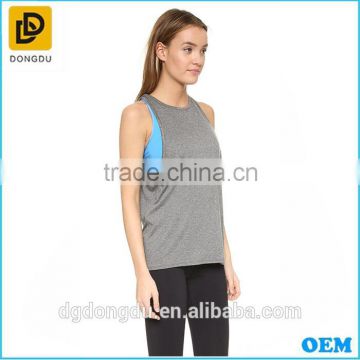 2016 custom New fashion girls sports yoga plain crop tops