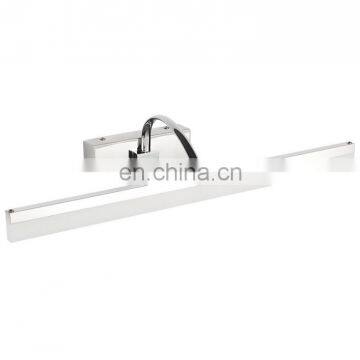 40CM Length 9W Chrome LED Mirror Lights Stainless Steel Makeup Wall Lights