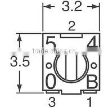 Adjustable Resistor Potentiometer 3313J-1-104E TRIMMER 100K OHM 0.125W SMD photo-3