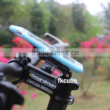 Hot sale niversal bike/bicycle/motorcycle mobile phone holder easy install on smartphone and GPS