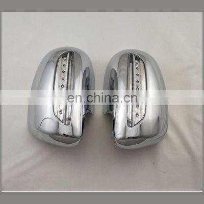 Car Side Mirror Cover Chrome With Turn Light For Toyota Prius 2004 - 2009