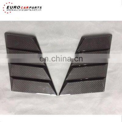 G Class W463 B Style Hood Side Vents for G350 G500 G55 G63 G65 Carbon Fiber Hood Front Side Vent Sticker Cover