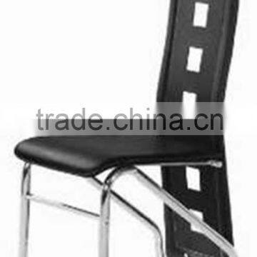 Modern Chair PVC Throne Chair, Chrome Leg Chair for Dining Room PDC14991