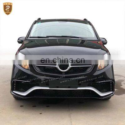 2017 new arrival body kit suitable for bens vito with front rear bumper