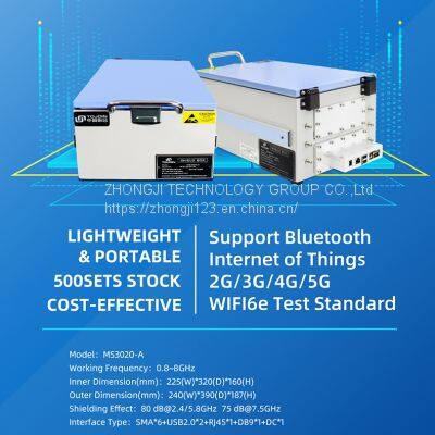 Manual RF Shield Box 0.8-8GHz Precision OEM Mobile Phone Audio EMI Wifi6e 5G GSM Test Instrument photo-5