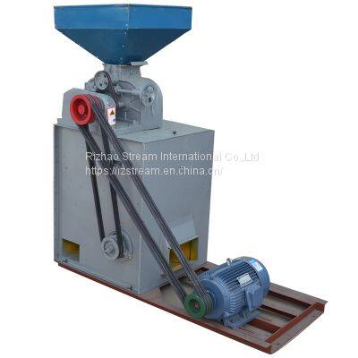 LM24-2C Home Use Small Electric/10hp Diesel Engine Rice Huller Peeling Machine Paddy Husker photo-2