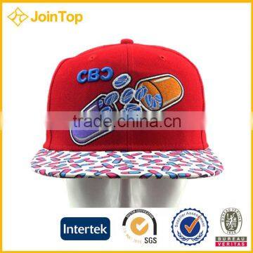 custom blank strap snap back hat