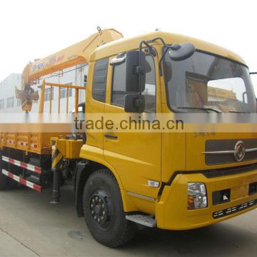 8ton Dongfeng Cargo Truck With Crane