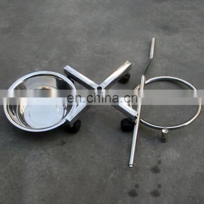 201 Stainless Steel Folding Medical Examination Bed Couch With Mattress photo-5