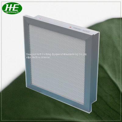 Mini Pleated Gel Seal Clean Room HEPA Air Filter