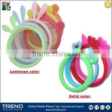 Flexible Round Design Cute Rabbit Ear Universal Silicon Bumper for Iphone 6 6s Quality Choice photo-6