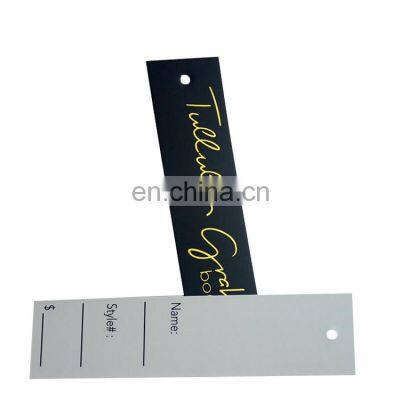 Wholesale Custom Logo Paper Swing Hang Tag for Clothing Vintage Paper Tags photo-4