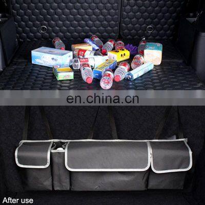 Hot Sale Car Seat Back Trunk Organizer Backseat Hanging Multi Pocket Storage Bag Automobile Travel Stowing Tidying Car Organizer photo-3