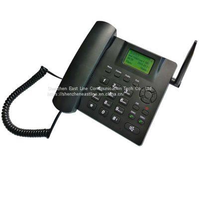 GSM FWP Desk Telephone with Dual SIM & Auto Hotline Dialing