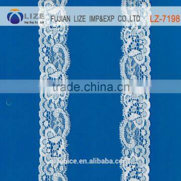 2016 the lastest women dress guipure lace trim lz-7198A