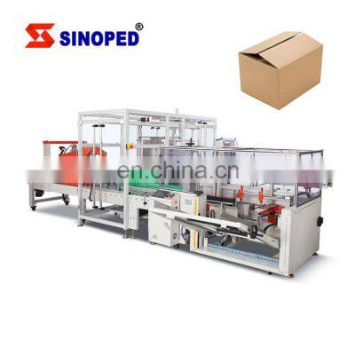 High Quality Automatic Water Bottle Case Packaging Line Spice Box Carton Packing Machine