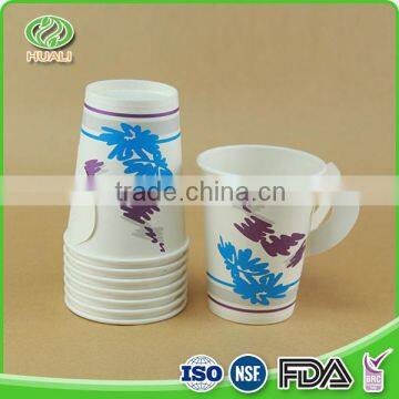 Material Safety and Health OEM Paper Hot Drink Cup With Handle photo-2