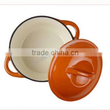 TRIONFO Multi Color Die Enameled Cast Iron Cookware Set photo-2