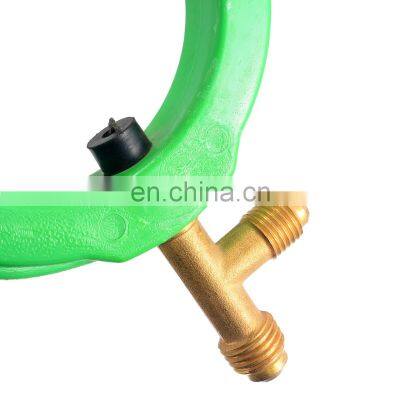 Side Can Tap Valve R134A R22 R410A AC Can Tap 2-in-1 Side Punch Opener Connecting 1/4 SAE and 1/2 Acme Thread Refrigerant Bottle photo-3