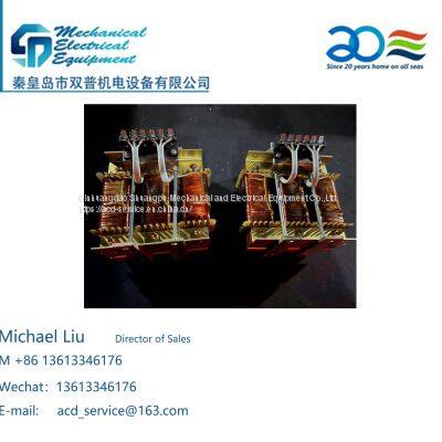 GMS-4 TM16551 MAKER WUXI FENXI ELECTRICAL MACHINE CO. LTD RATING 450 VOLT 625 KVA 802Amp, 0.8 COS Ǿ 720 RPM BRUSHLESS SYNCHRONOUS GENERATOR 1FC5 504-3TA82-Z IMB20 IP23 photo-3