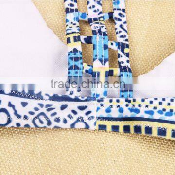 Hot Sell Women Bathing Suits Vintage Openwork Bikini photo-3