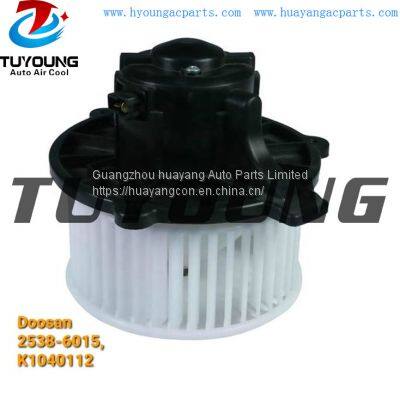 TUYOUNG HY-FM199 24v Automotive ac blower motor Doosan excavator 2538-6015 K1040112