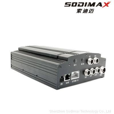 4CH GPS HDD 12V Mobile DVR System for Vehicle With 4 Car Cameras photo-2