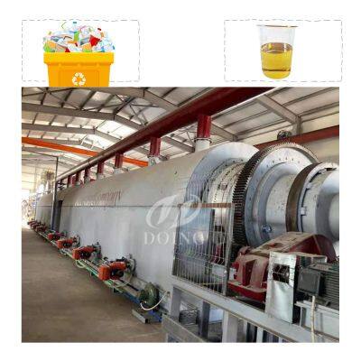 Pure PP/PE/PS/ABS Plastics to Fuel Oil Recycling Pyrolysis Machine Aluminum Plastic Pyrolysis Plant photo-4