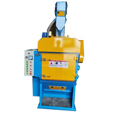 Tumble type conveyor rubber belt type sand blaster shot blasting machine