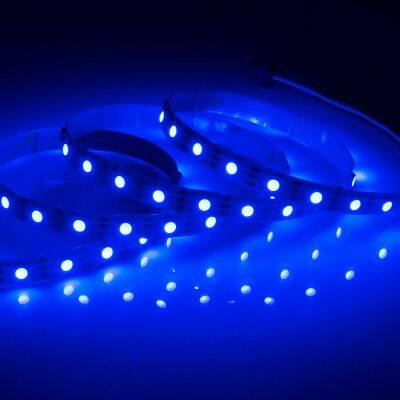 60 Leds/M LC8812 RGB 5050 Led Strip Changeable Multicolor 10 mm PCB Decorating Lighting Smart Led Strip photo-3