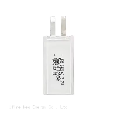3.7 V 8mAh Ultra Thin Battery 042040 Lithium Battery