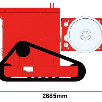 High-Precision Horizontal Gantry Diamond Wire Saw Cutting Machine for Quartz Glass Jade Stone Ceramic Silicon and Prism Cut