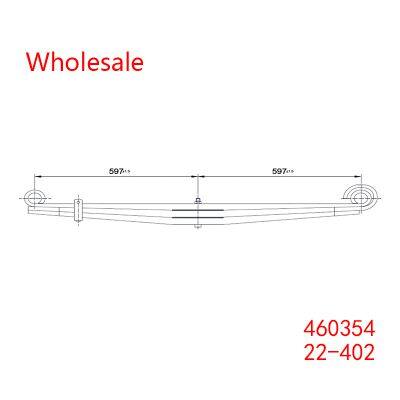 460354, 22-402 Light Duty Vehicle Front Axle Wheel Parabolic Spring Arm Wholesale For GMC, For Chevrolet photo-2