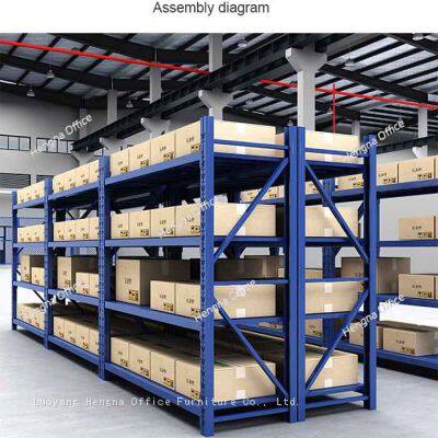 Industrial Strength Shelving System 400kg Capacity Per Level - Heavy Duty Supermarket Storage Rack for Retail Space Optimization