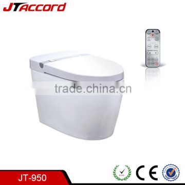 Popular style white round ceramicJT-950 toilet with water jet wholesale