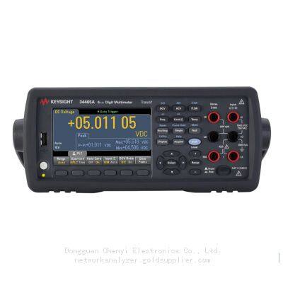 Keysight 34465A 6 ½ Digit Multimeter, Truevolt DMM Replacement for Models 34410A 34411A.