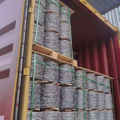 Wholesales Fencing Hot Dipped Galvanized Barbed Wire photo-6
