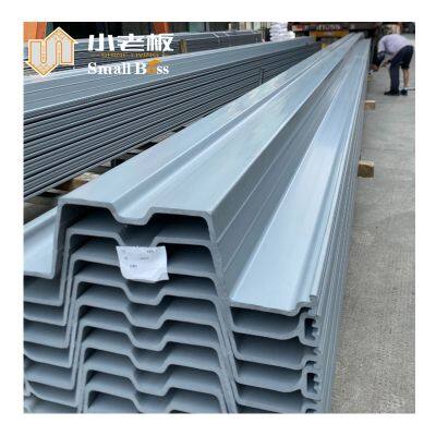 Good Price PVC Vinyl Sheet Pile U Sheet Pile Plastic Sheet Pile for Beach Seawall Ditch Canal River Bank Erosion Control photo-3
