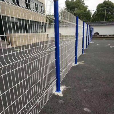 Galvanized 3D Curved Fence With 3.0-6.0mm Wire Diameter for Stadiums photo-4