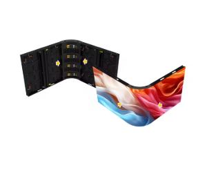 Outdoor IP65 Waterproof Curved Customized LED Display Screen