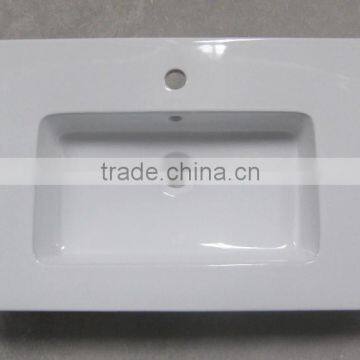 D80 Modern Bathroom Design, Deluxe Quality Vanity Basin Cabinet Basin, Ceramic Vanity Top for Bathroom Furniture photo-2