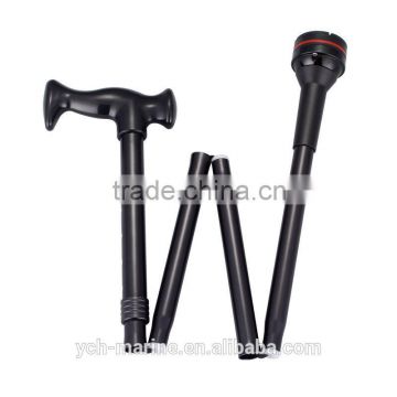 Aluminum foldable walking stick medical walking stick