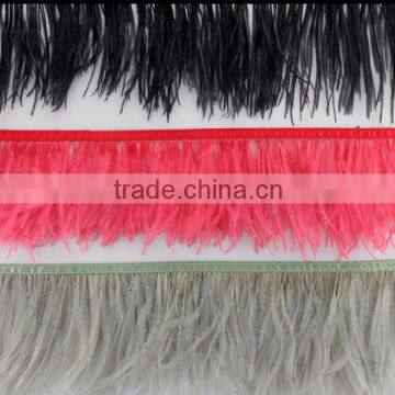 Ostrich Feather Boa/ Ostrich Feather Fringe/ Ostrich Feather Trim