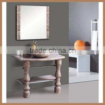 Decorative Wall Wood Shelves Free Standing Modern Bathroom Cabinet