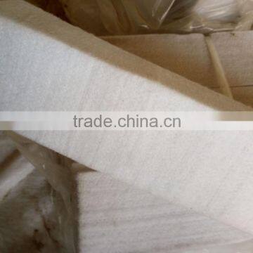 Pressed polyester felt for steel company