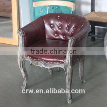 RCH-4159 High quality luxury single seat leather sofa chair