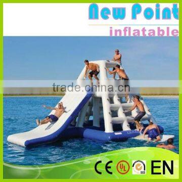 New Point inflatable water slides for summer,blue ocean inflatable water slide,inflatable water slides